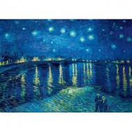 Puzzle  Art-by-Bluebird-60002 Vincent Van Gogh - Starry Night over the Rhône, 1888