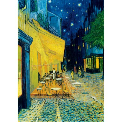 Puzzle Art-by-Bluebird-60005 Vincent Van Gogh - Café Terrace at Night, 1888