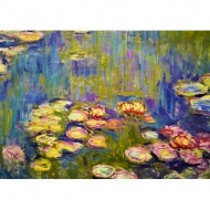 Puzzle  Art-by-Bluebird-60044 Claude Monet - Nymphéas