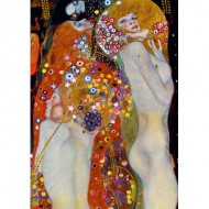 Puzzle  Art-by-Bluebird-60052 Gustave Klimt - Water Serpents II, 1907