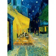 Puzzle  Art-by-Bluebird-60152 Vincent Van Gogh - Terrasse de Café sur la Place du Forum, 1888