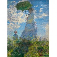 Puzzle  Art-by-Bluebird-60160 Claude Monet - La Femme à l'Ombrelle, 1875