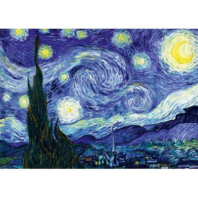 Puzzle Art-by-Bluebird-F-60200 Vincent Van Gogh - The Starry Night, 1889