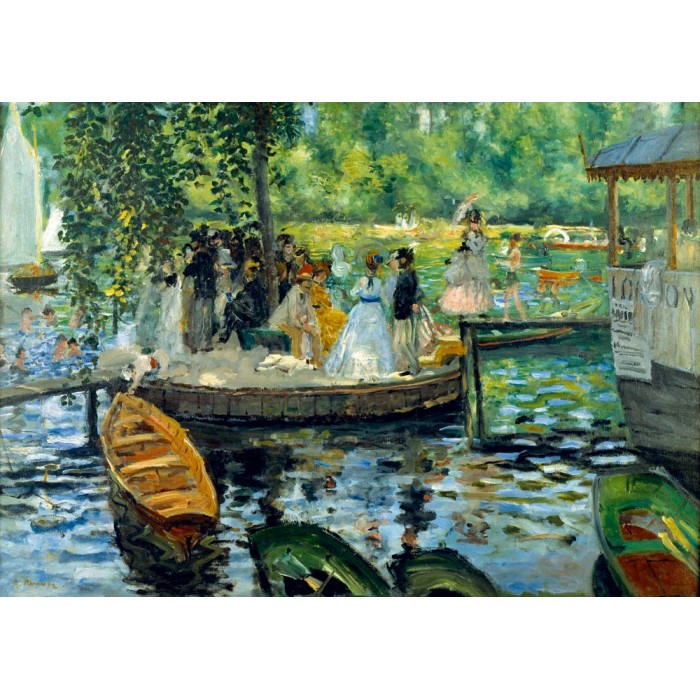 Puzzle Art-by-Bluebird-F-60284 Renoir - La Grenouillère, 1869