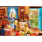 Puzzle  Bluebird-Puzzle-70323-P Cottage Interior