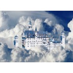 Puzzle  Bluebird-Puzzle-F-90105 Neuschwanstein Castle in Clouds