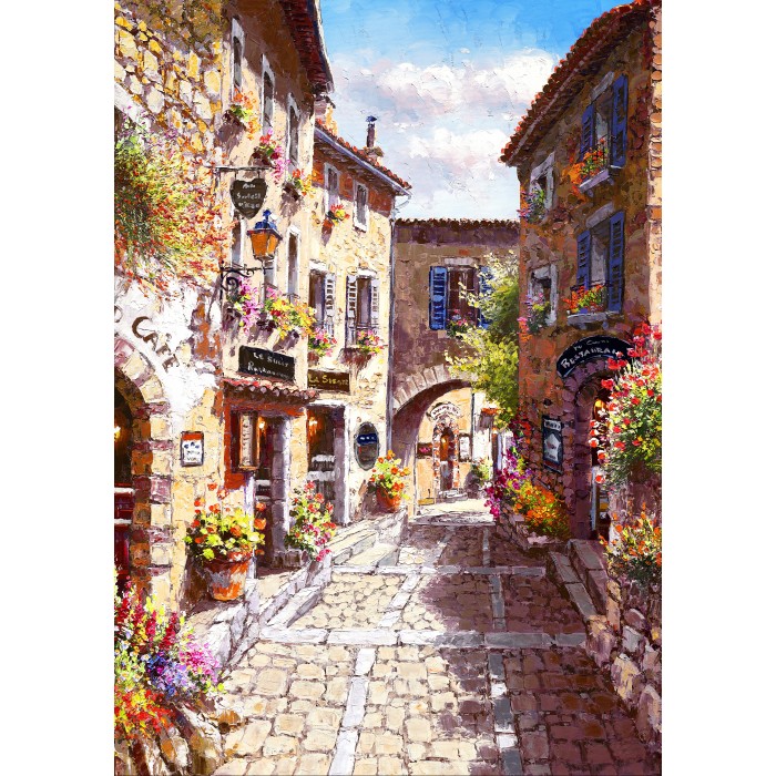 Puzzle  Bluebird-Puzzle-F-90145 Eze Village
