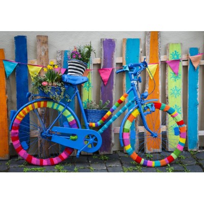 Puzzle Bluebird-Puzzle-F-90353 My Beautiful Colorful Bike