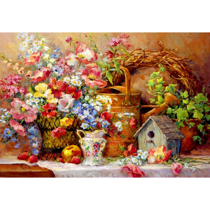 Puzzle  Bluebird-Puzzle-F-90364 Garden Medley