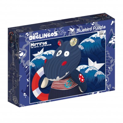 Puzzle Bluebird-Puzzle-F-90422 Pièces XXL - Les Déglingos - Hippipos