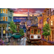 Puzzle  Bluebird-Puzzle-F-90466 San Francisco Trolley