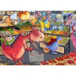 Puzzle  Bluebird-Puzzle-F-90471 Shopping des Dinosaures