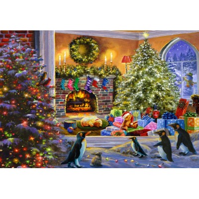 Puzzle Bluebird-Puzzle-F-90518 A Magical View to Christmas