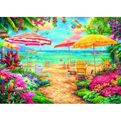 Puzzle Bluebird-Puzzle-F-90562 A Perfect Day at the Beach