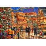 Puzzle  Bluebird-Puzzle-F-90566 Christmas at the Town Square