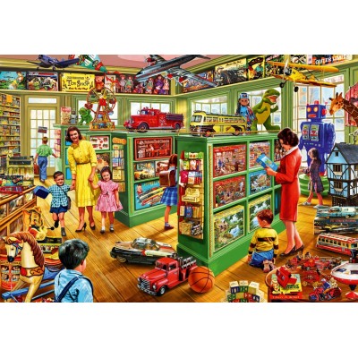 Puzzle Bluebird-Puzzle-F-90668 Toy Shop Interiors
