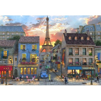 Puzzle Bluebird-Puzzle-F-90670 Streets of Paris