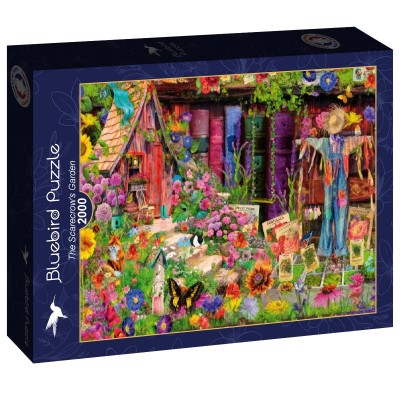 Puzzle Bluebird-Puzzle-F-90722 The Scarecrow's Garden