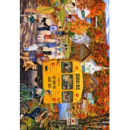 Puzzle  Bluebird-Puzzle-F-90749 The School Bus