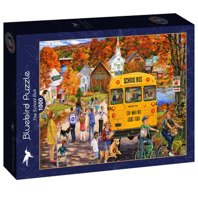 Puzzle Bluebird-Puzzle-F-90749 The School Bus