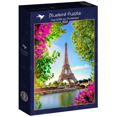 Puzzle Bluebird-Puzzle-F-90757 Tour Eiffel au Printemps