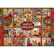 Puzzle  Bluebird-Puzzle-F-90811 Santas Workshop