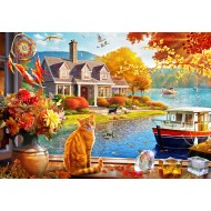 Puzzle  Bluebird-Puzzle-F-90818 Crisp Fall View