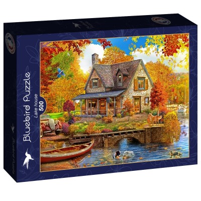 Puzzle Bluebird-Puzzle-F-90820 Lake house