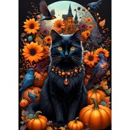 Puzzle  Bluebird-Puzzle-F-90827 Autumn Cat