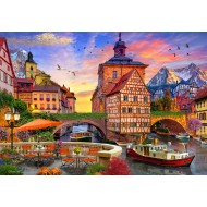 Puzzle  Bluebird-Puzzle-F-90834 Old City Hall, Bramberg Germany