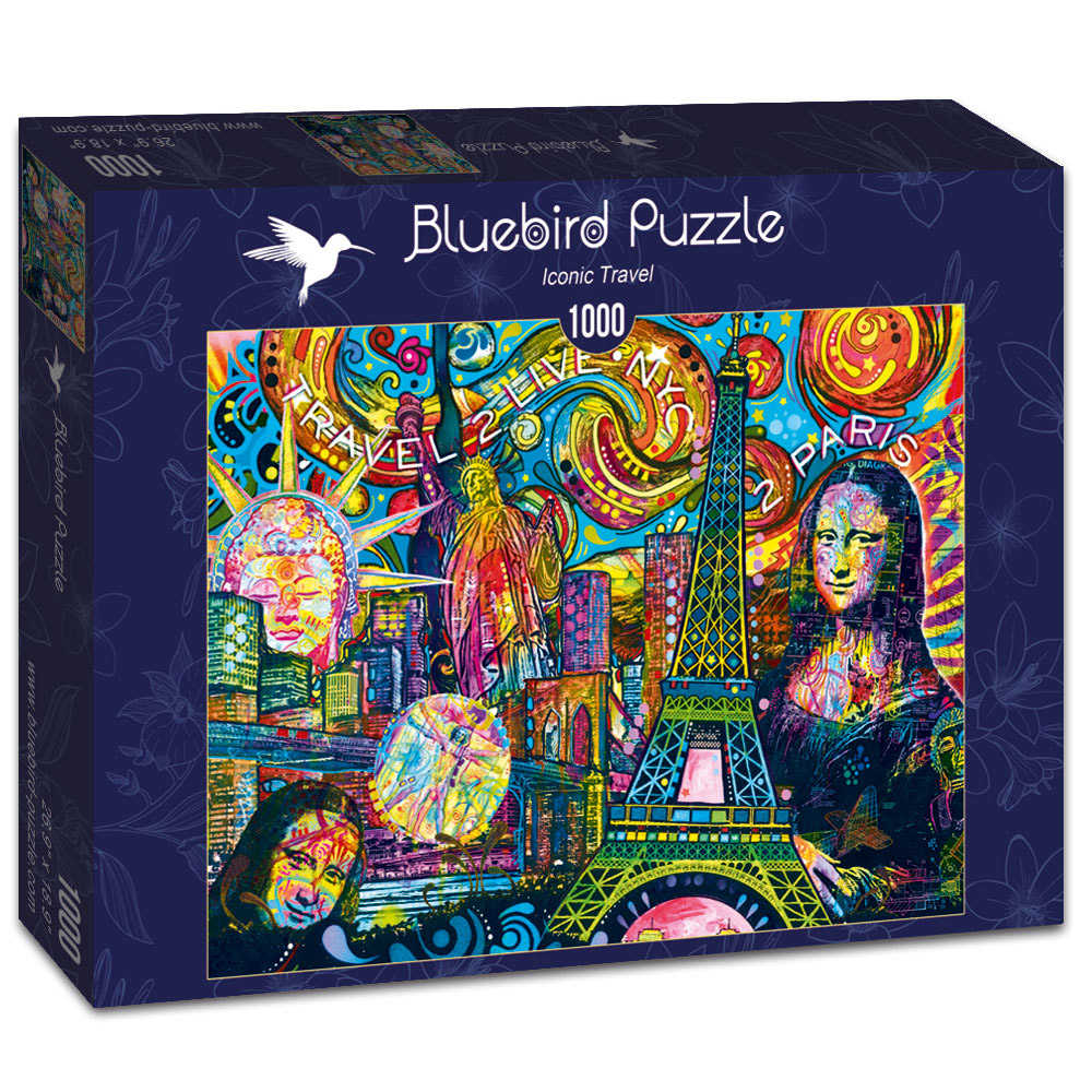 Bluebird Puzzle Le magasin de Noël - puzzle de 1000 pièces