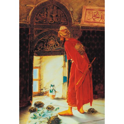 Puzzle Educa-12986 Osman Hamdi Bey : Le Dresseur de Tortues