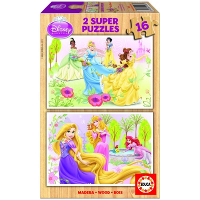 Puzzle Educa-15283 Princesses