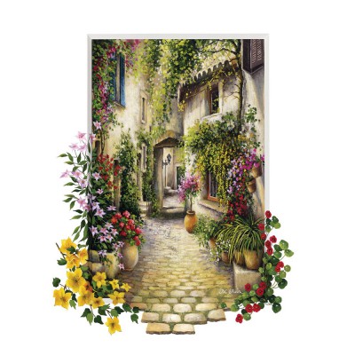 Puzzle Educa-16652 In the Small Flower Village