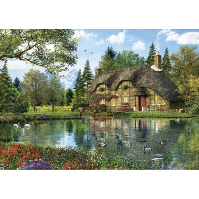 Puzzle Educa-16774 Dominic Davison : Lake View Cottage