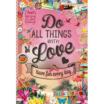 Puzzle Educa-17086 Do All Things With Love