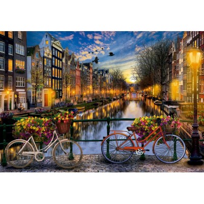 Puzzle Educa-17127 Amsterdam with Love