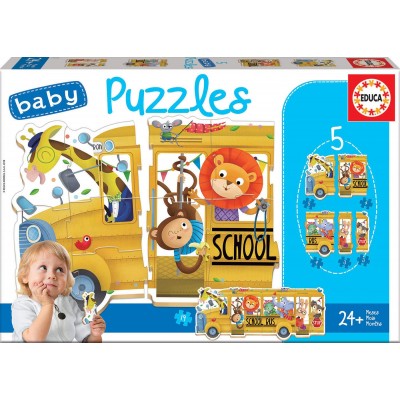 Educa-17575 5 Baby Puzzles