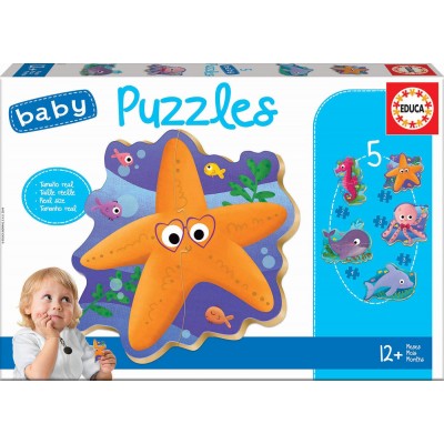 Educa-18058 5 Baby Puzzles