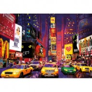  Educa-18499 Puzzle Phosphorescent - Times Square, New-York
