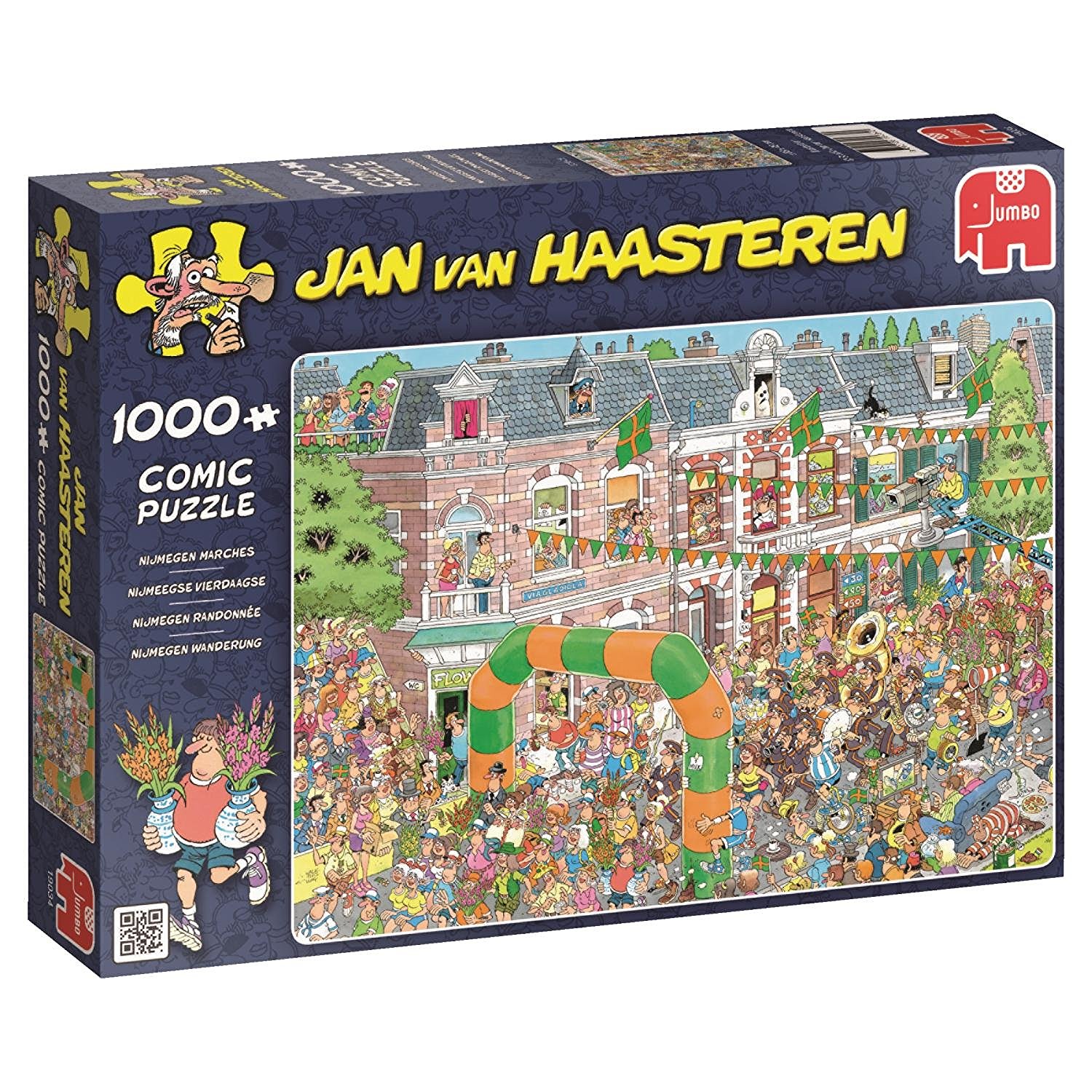 Jan Van Haasteren Nijmegen Randonn e 1000 Teile JUMBO Puzzle