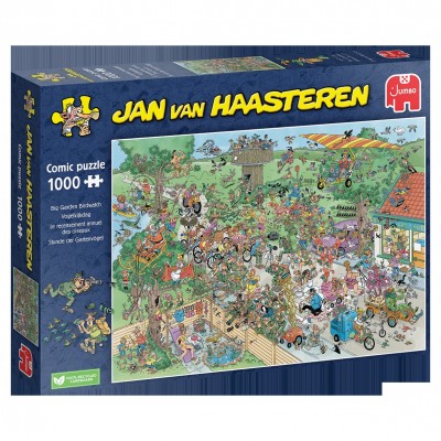 Puzzle Jumbo-00623 JAN VAN HAASTEREN - LE RECENSEMENT ANNUEL DES OISEAUX (1000 PIECES)