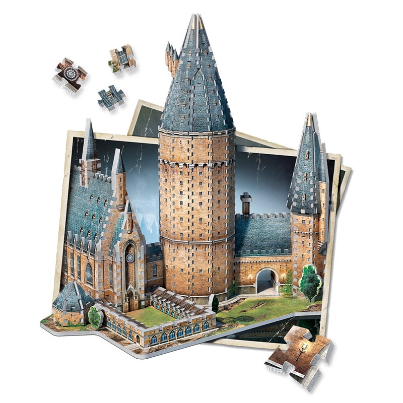 Puzzle 3D - Harry Potter (TM) : Poudlard - Grande Salle - 850
