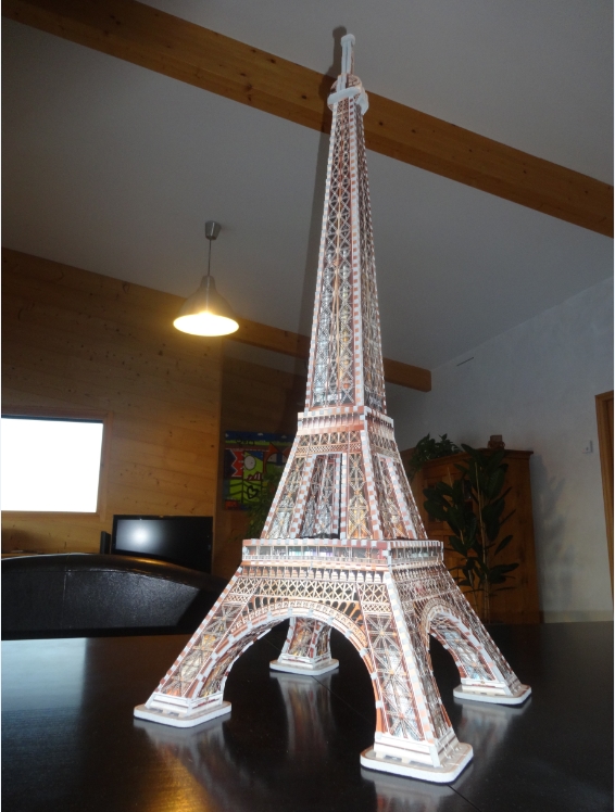 Le Tour Eiffel, 800+ Pieces, Wrebbit