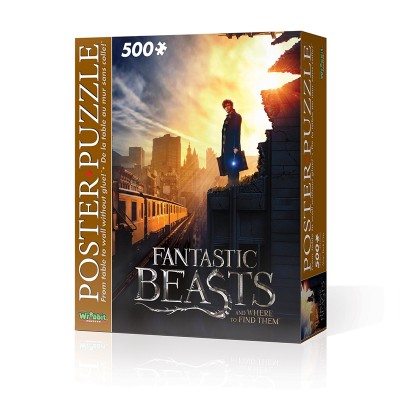 Wrebbit-3D-5006 Poster Puzzle - Fantastic Beasts - New York