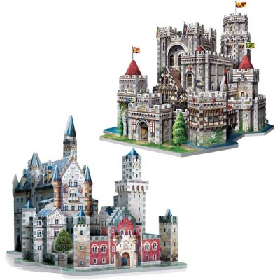 Wrebbit-Set-Castles 2 Puzzles 3D - Set Châteaux