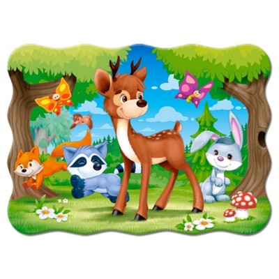 Puzzle Castorland-03570 A Deer and Friends