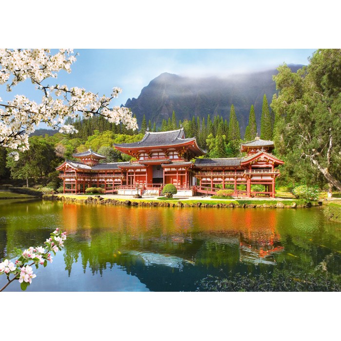 Puzzle Castorland-101726 Vieux temple Byodo-in