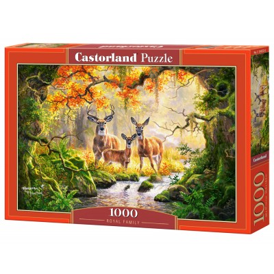 Puzzle Castorland-104253 Famille Royale
