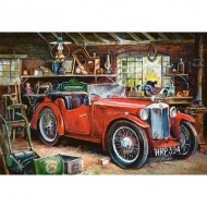 Puzzle  Castorland-104574 Garage Vintage